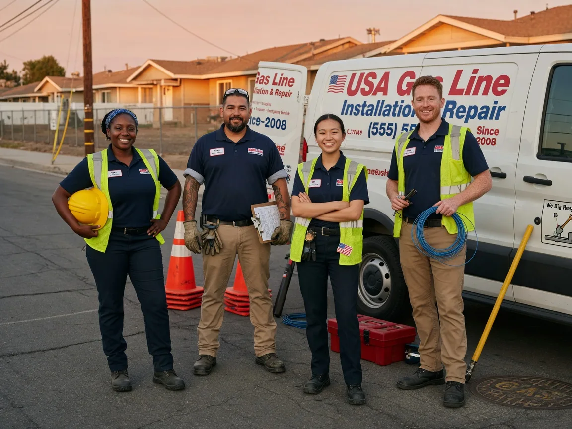 Gas Line Installation company in Churchville, VA